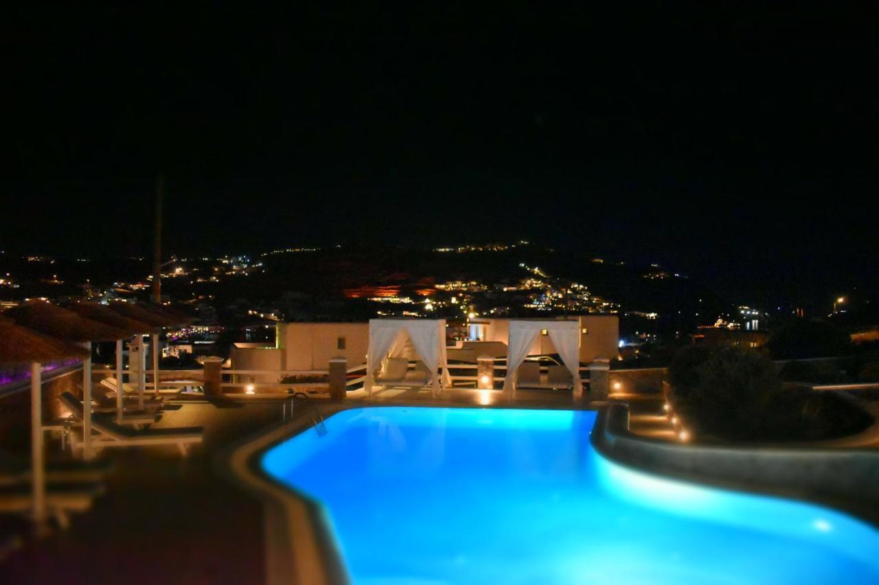 Casa Bianca Hotel Ornos  Bagian luar foto