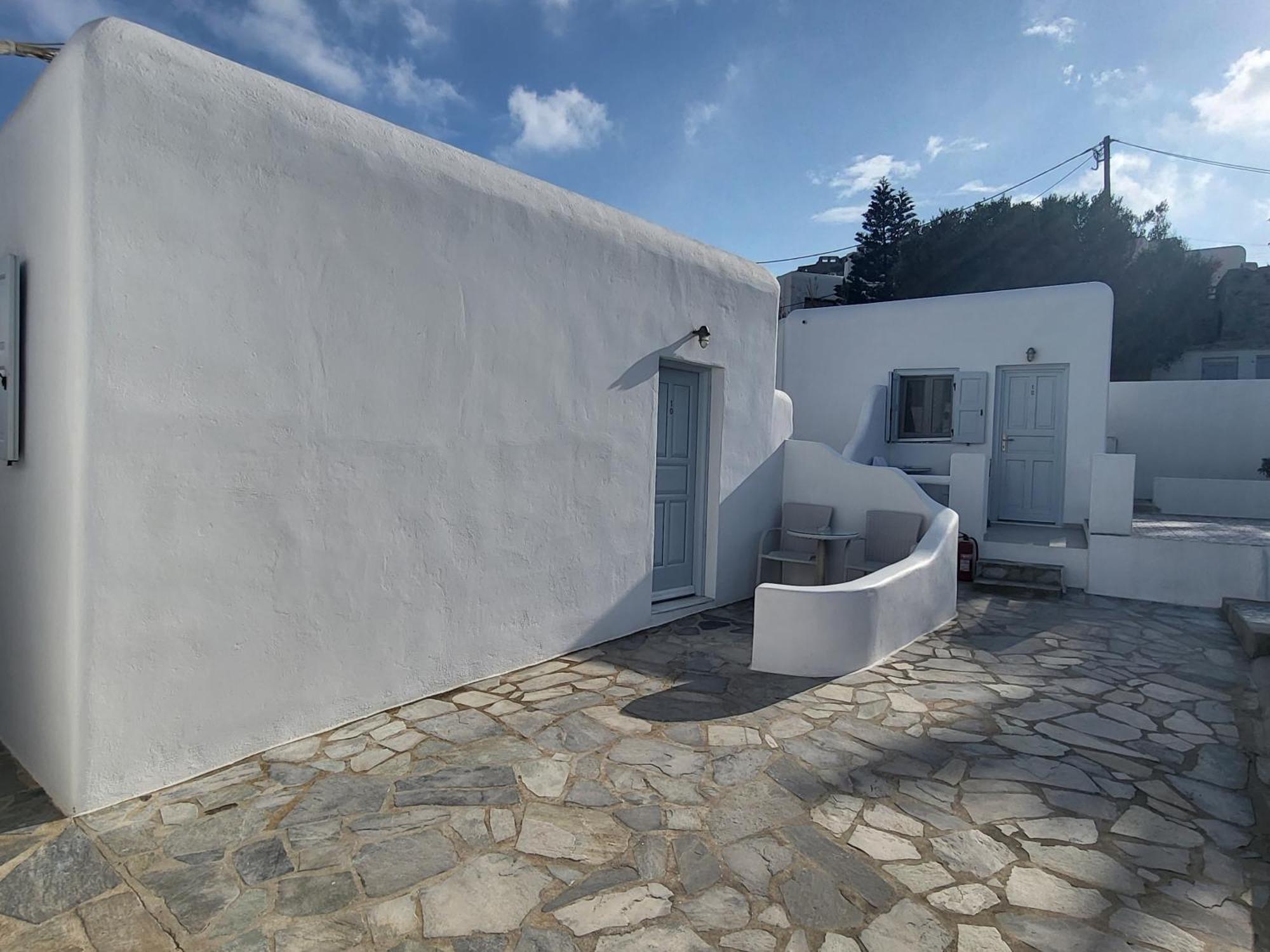 Casa Bianca Hotel Ornos  Bagian luar foto