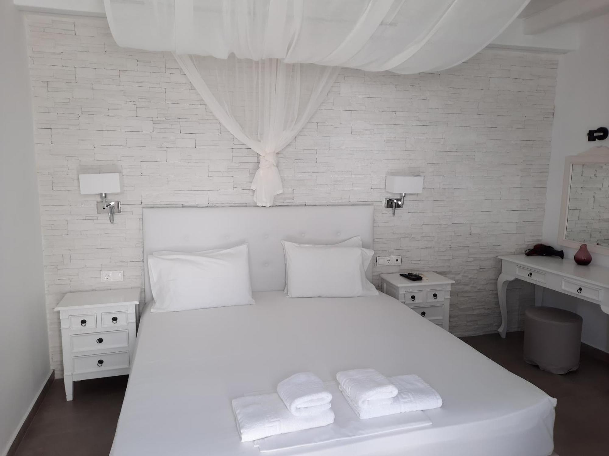 Casa Bianca Hotel Ornos  Bagian luar foto