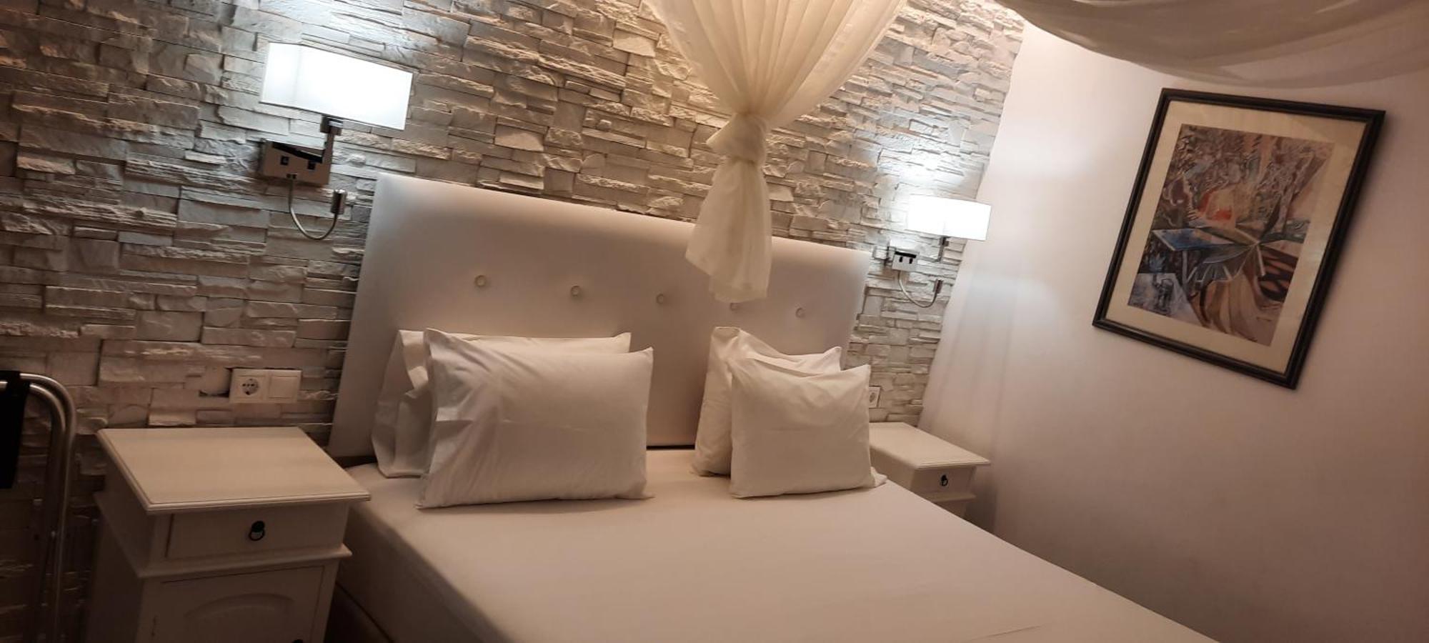 Casa Bianca Hotel Ornos  Bagian luar foto