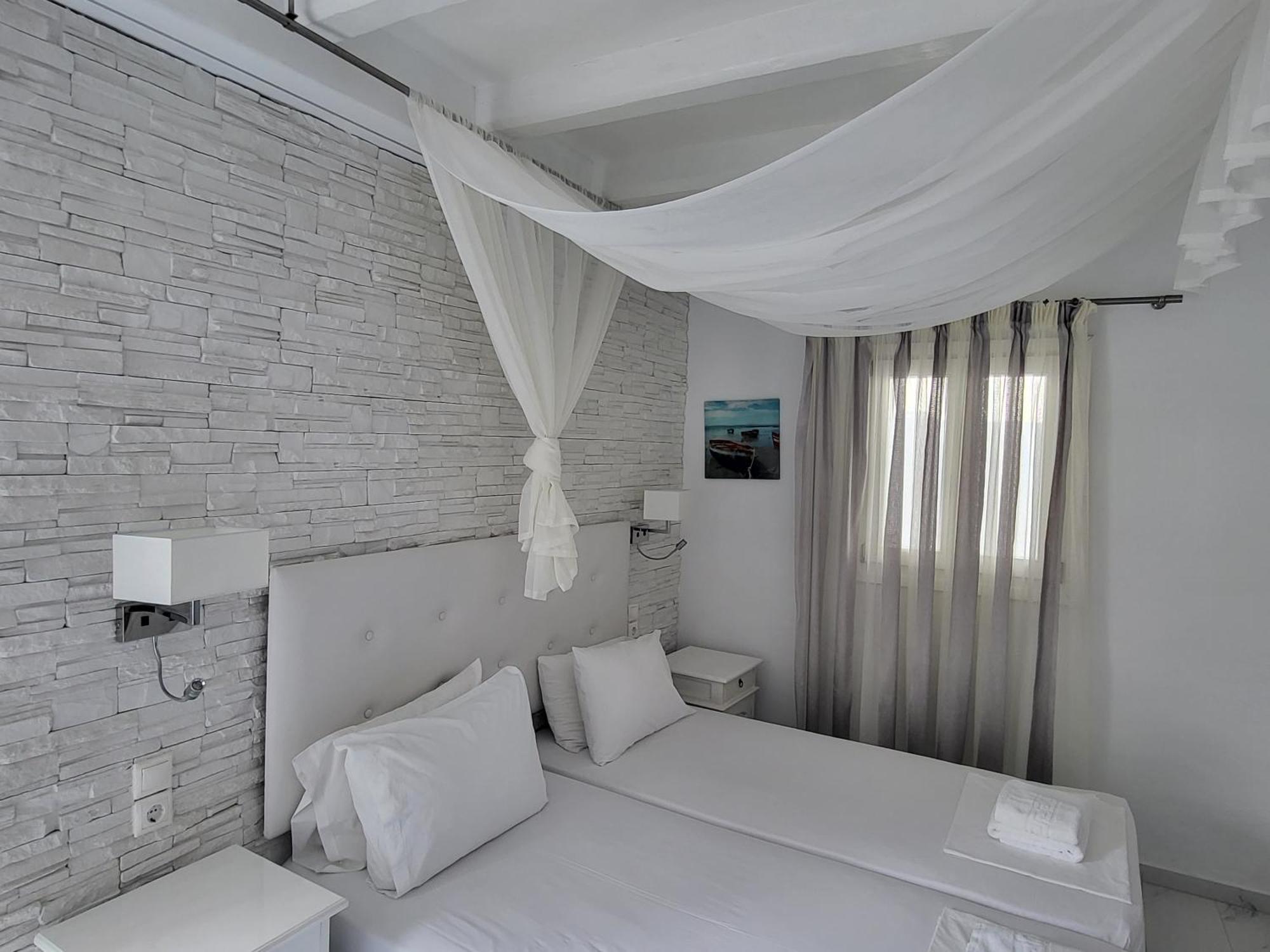 Casa Bianca Hotel Ornos  Bagian luar foto