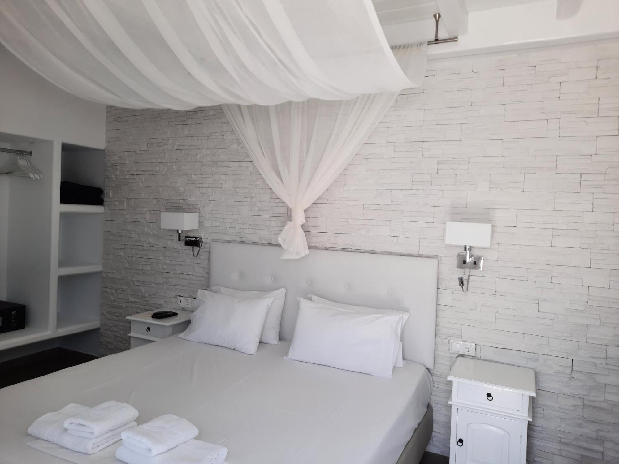Casa Bianca Hotel Ornos  Bagian luar foto