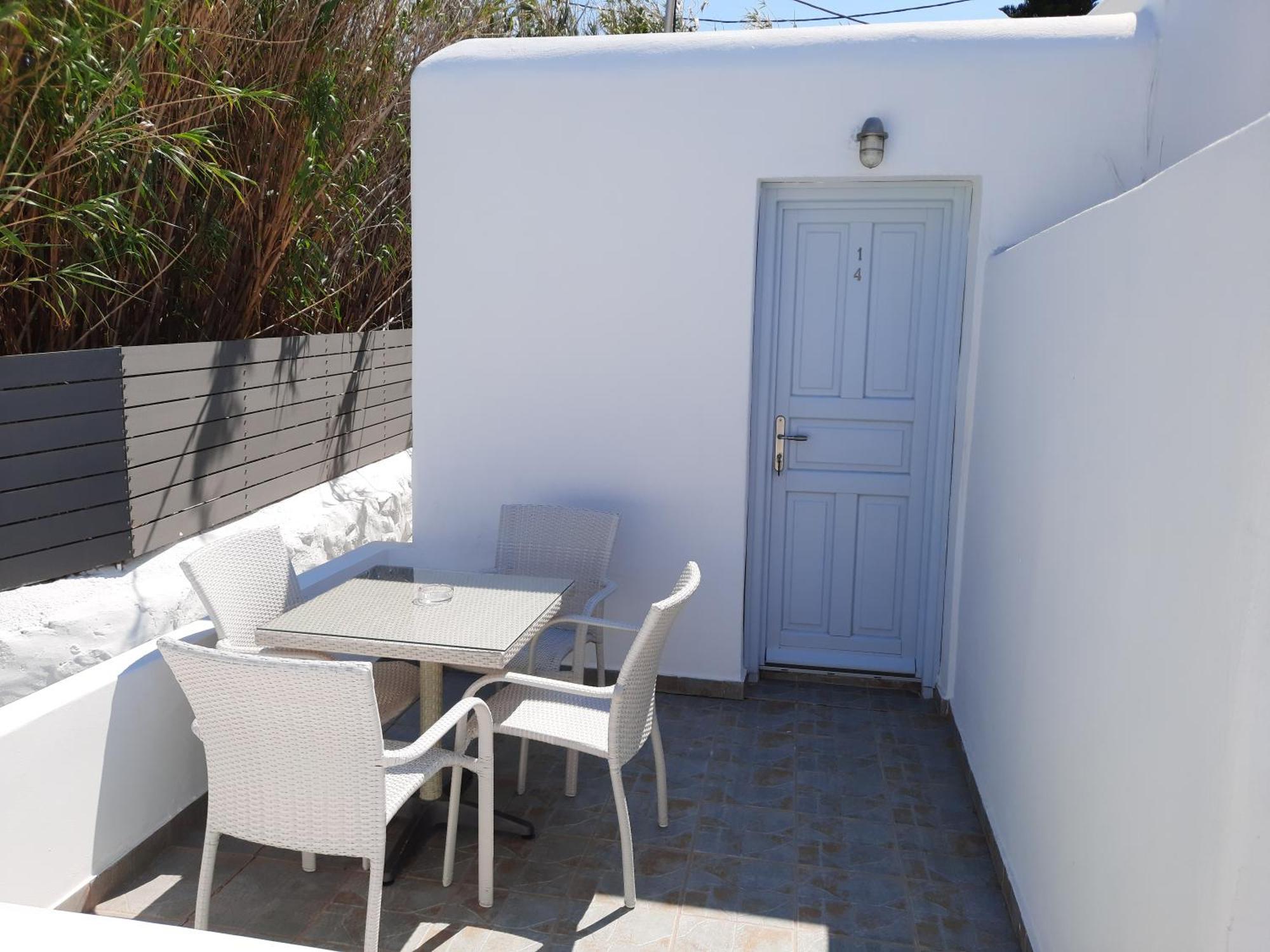 Casa Bianca Hotel Ornos  Bagian luar foto