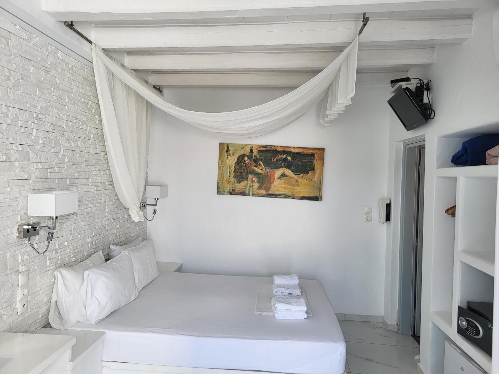Casa Bianca Hotel Ornos  Bagian luar foto