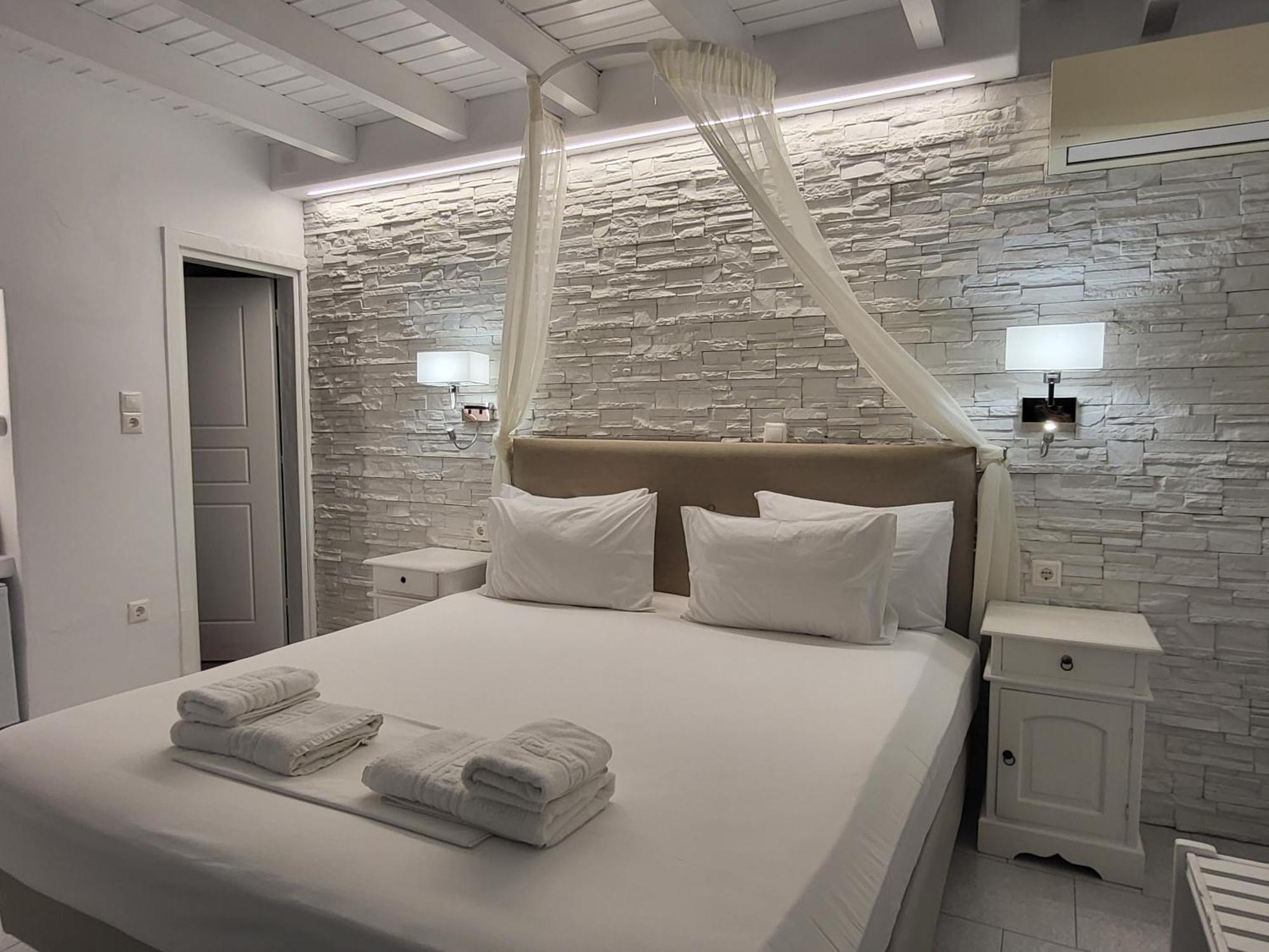 Casa Bianca Hotel Ornos  Bagian luar foto