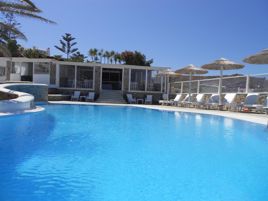 Casa Bianca Hotel Ornos  Bagian luar foto