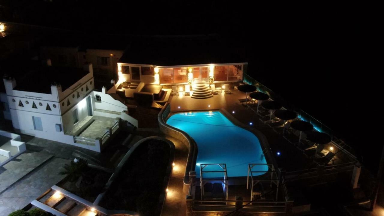 Casa Bianca Hotel Ornos  Bagian luar foto